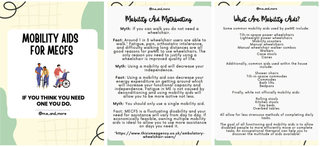 Mobility for ME/CFS